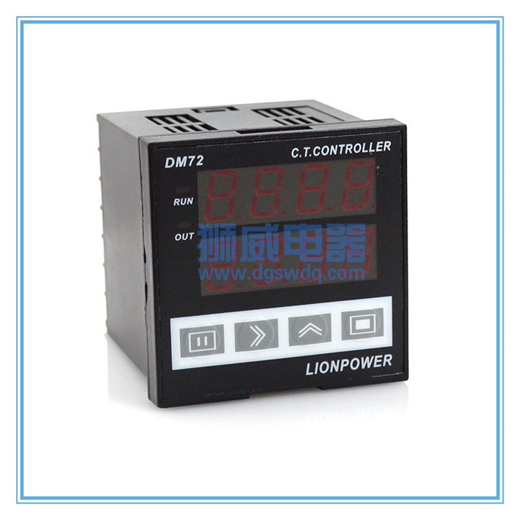 DM72多功能计数计米计时累时转速表(图1) DM72多功能计数计米计时累时转速表(图1)